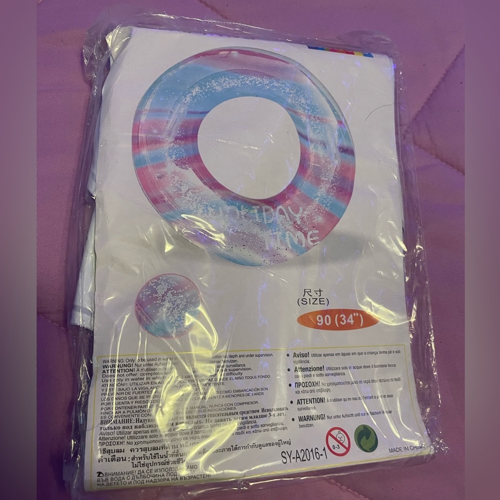 Brand New Holiday time Sparkling Pool Tube